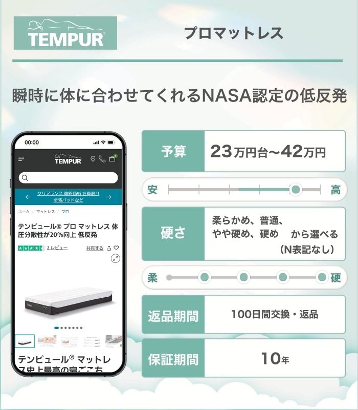TEMPUR®（テンピュール®）